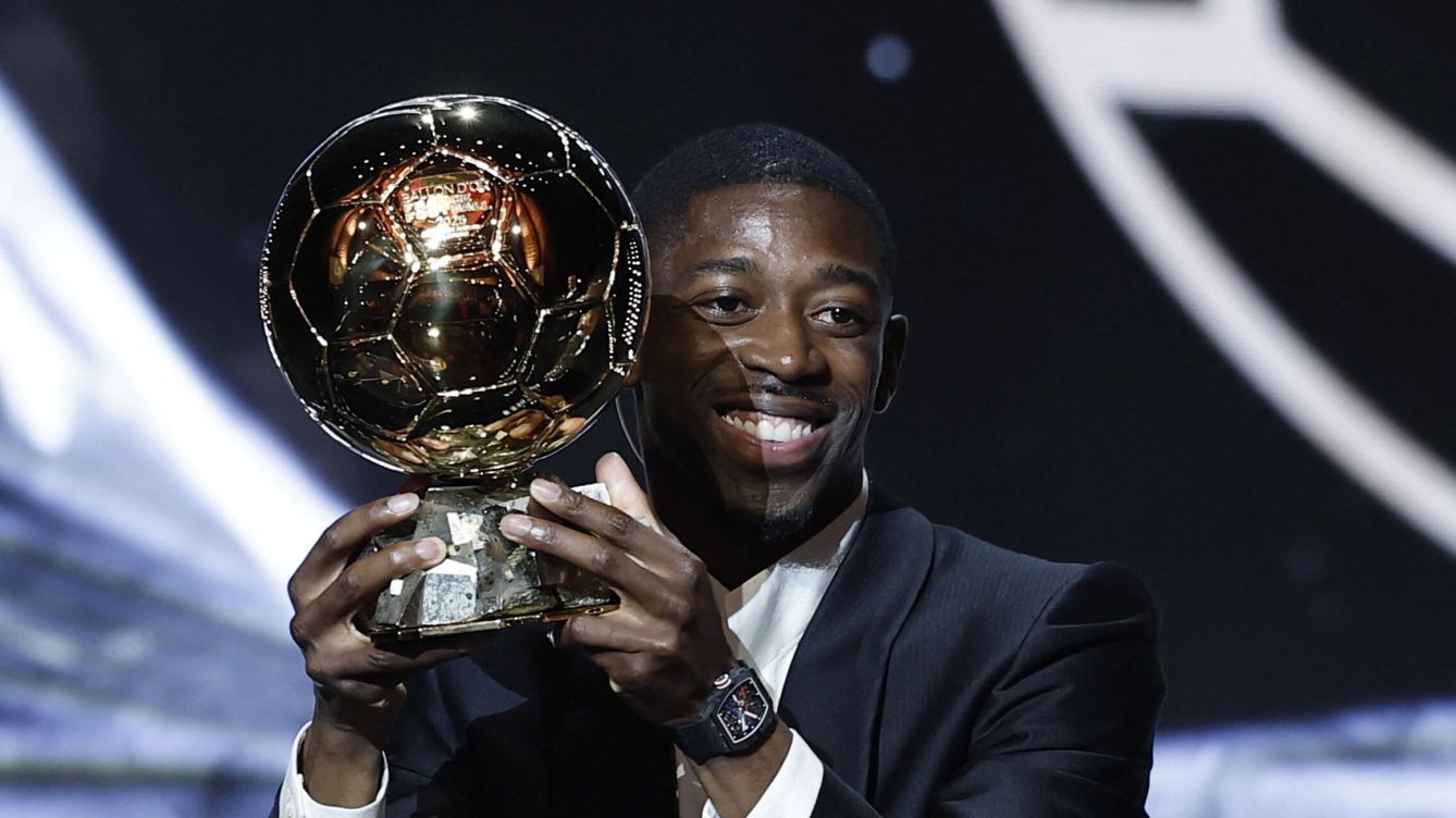 Ousmane Dembélé gana el Balón de Oro